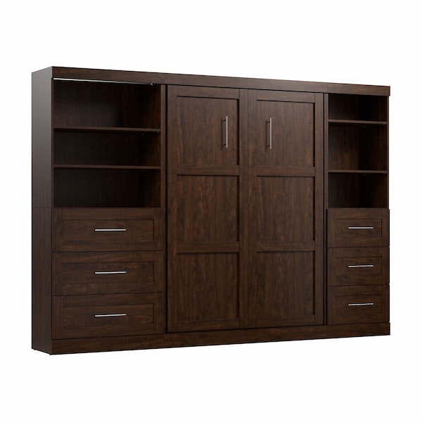 Full Wall Bed Kit, Pur, Chocolate, 120"